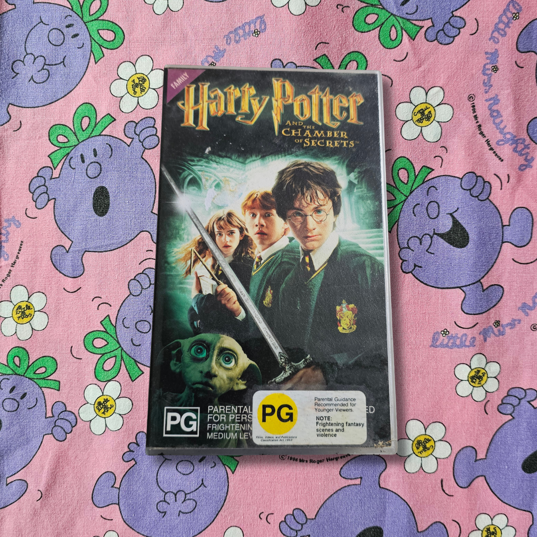 Harry Potter and the Chamber of Secrets VHS (2002)