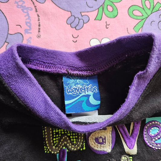 Vintage Wave Tribe Tshirt - Size 00