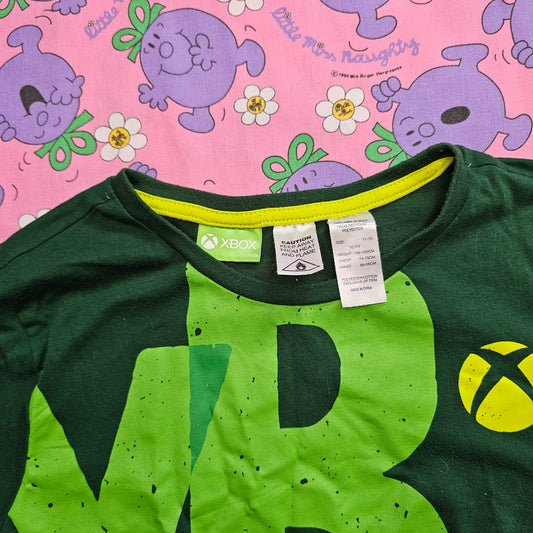 Xbox Pajama Top Size 11-12