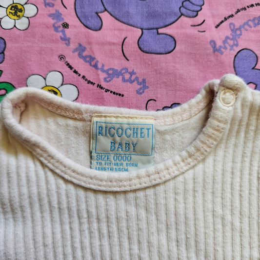 Vintage Ricochet Baby Bodysuit - Size 0000