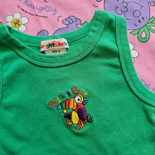Bright Bots Singlet - Size 00