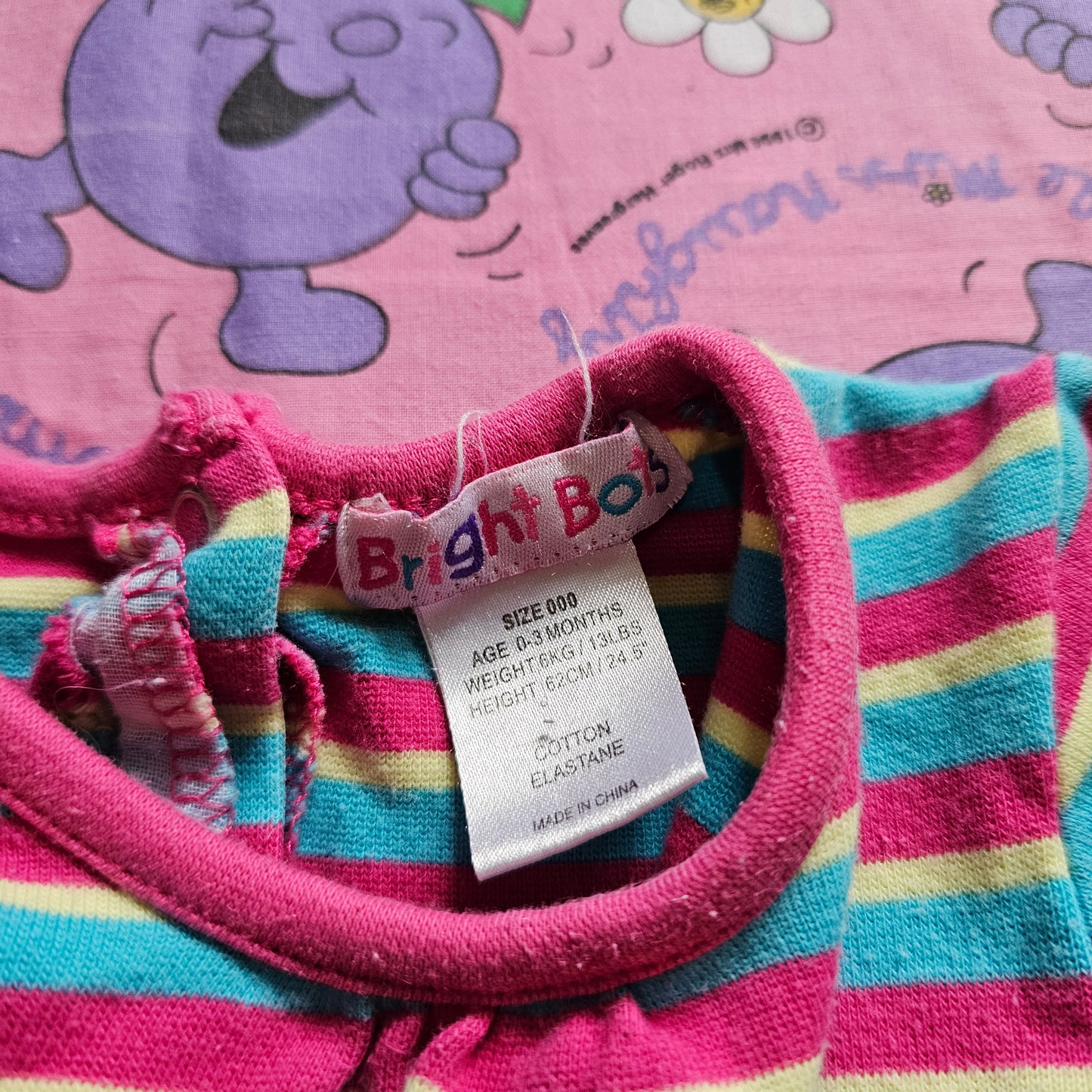 Bright Bots Long Sleeve - Size 000