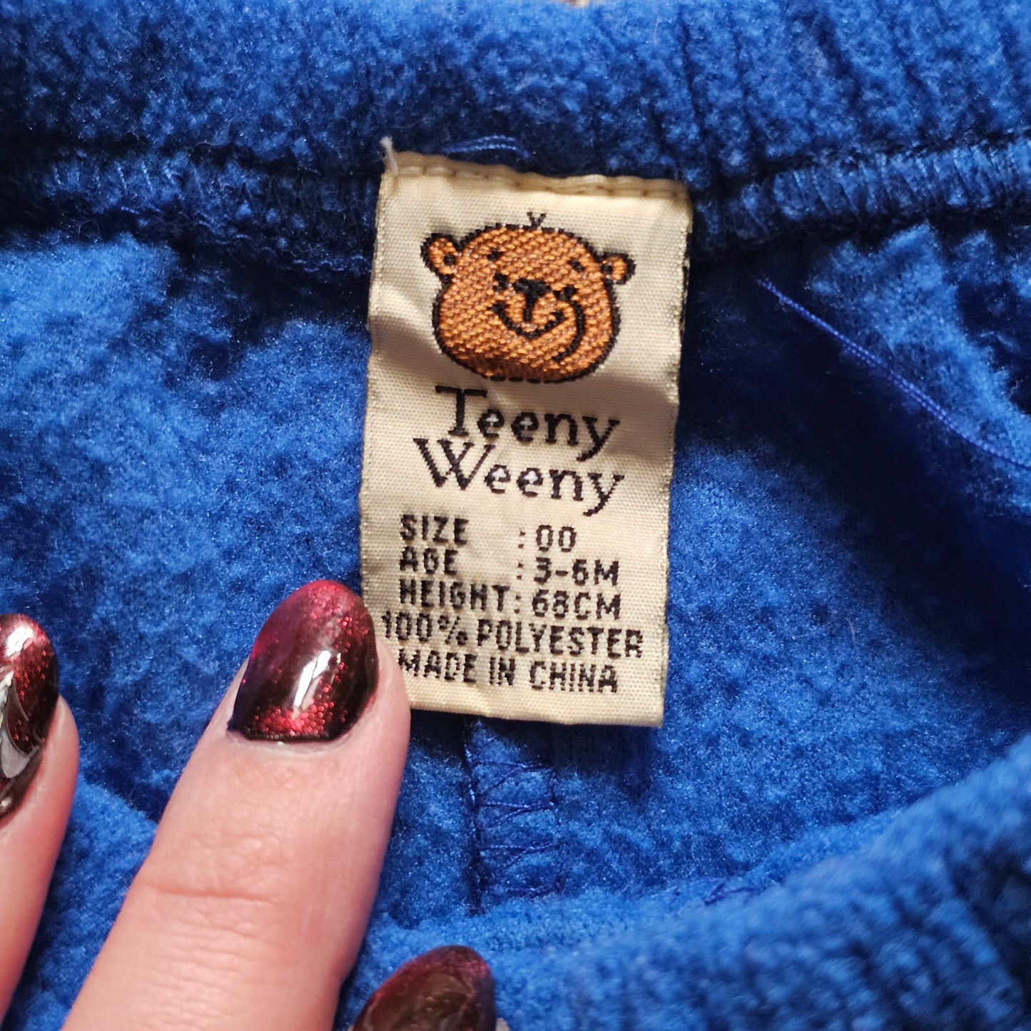 Vintage Teeny Weeny Tracksuit Set - Size 00
