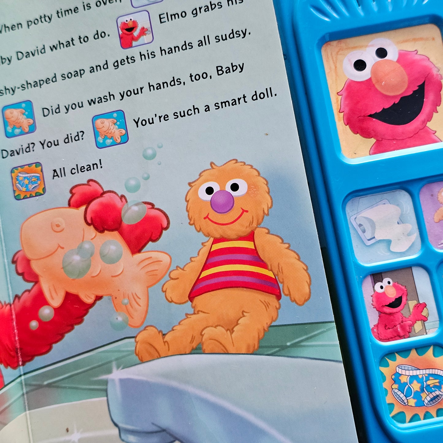 Sesame Street: Potty Time with Elmo Play-a-Sound book (2005)