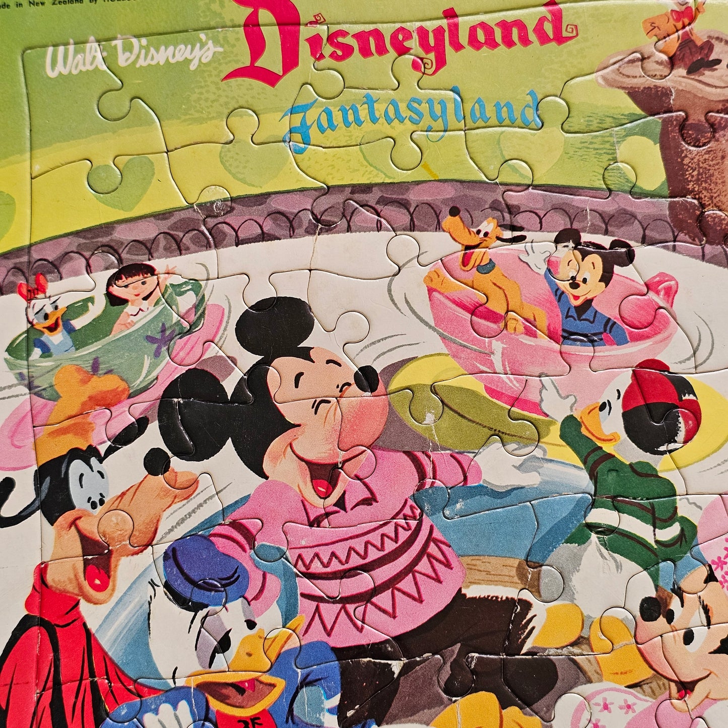 Disneyland Fantasyland Puzzle (1956)