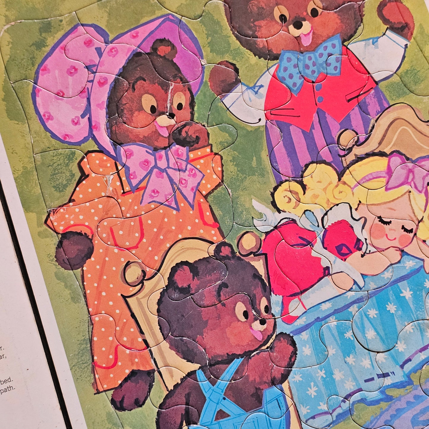 Vintage The Three Bears + Story (1983)