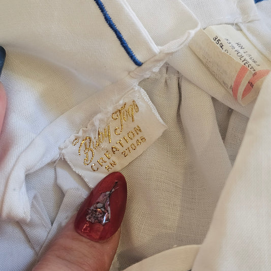 Vintage Baby Joys Sailor Dress - Size 2