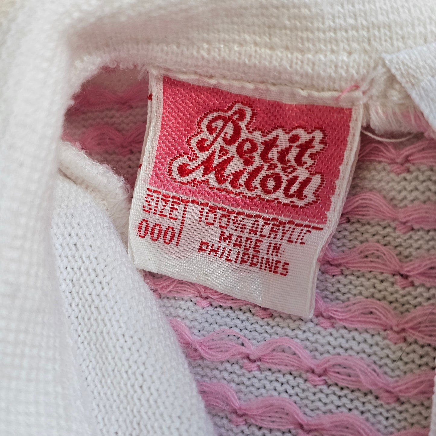 Vintage Petit Milou Onesie - Size 000