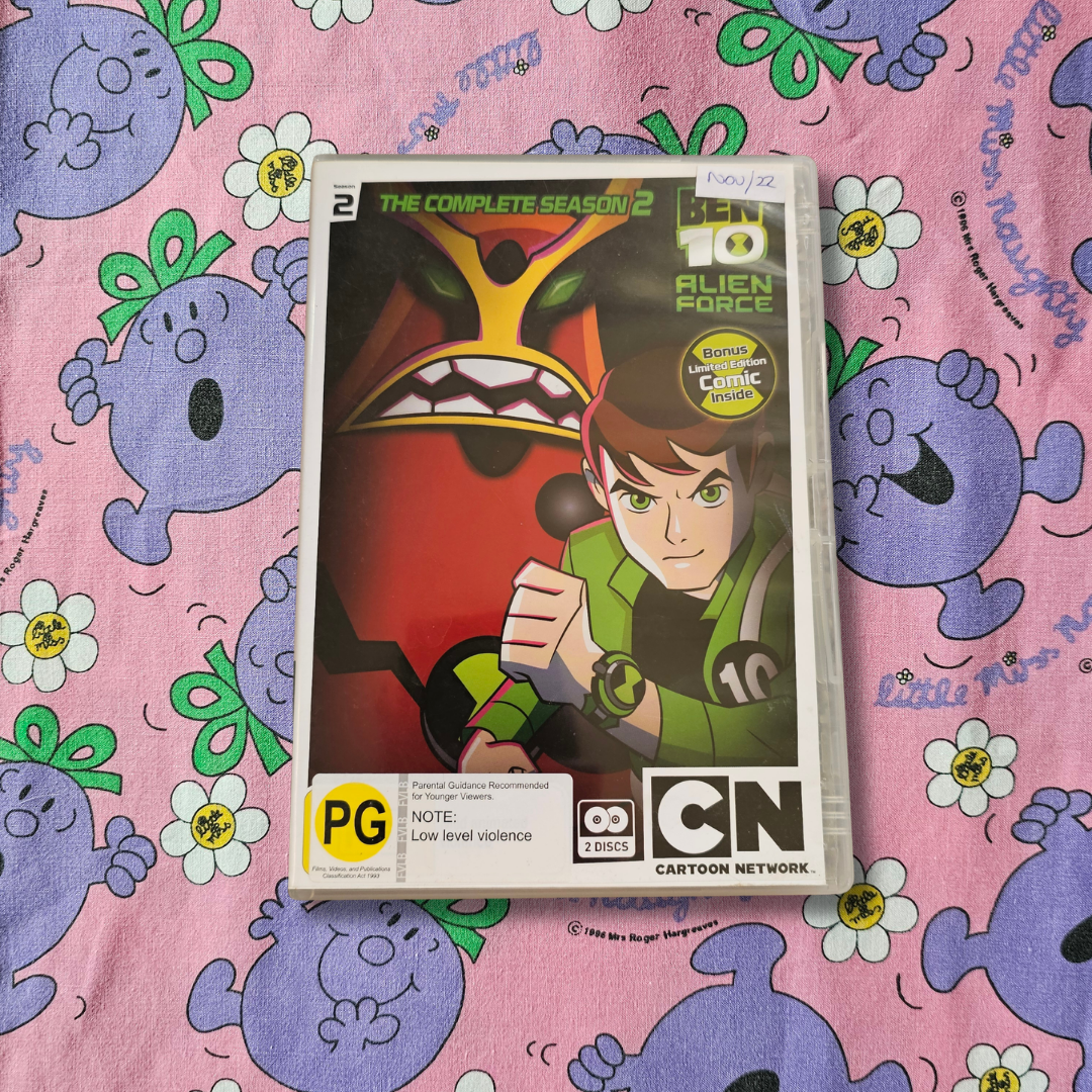 Ben 10 Alien Force: The Complete Season 2 DVD (2010)