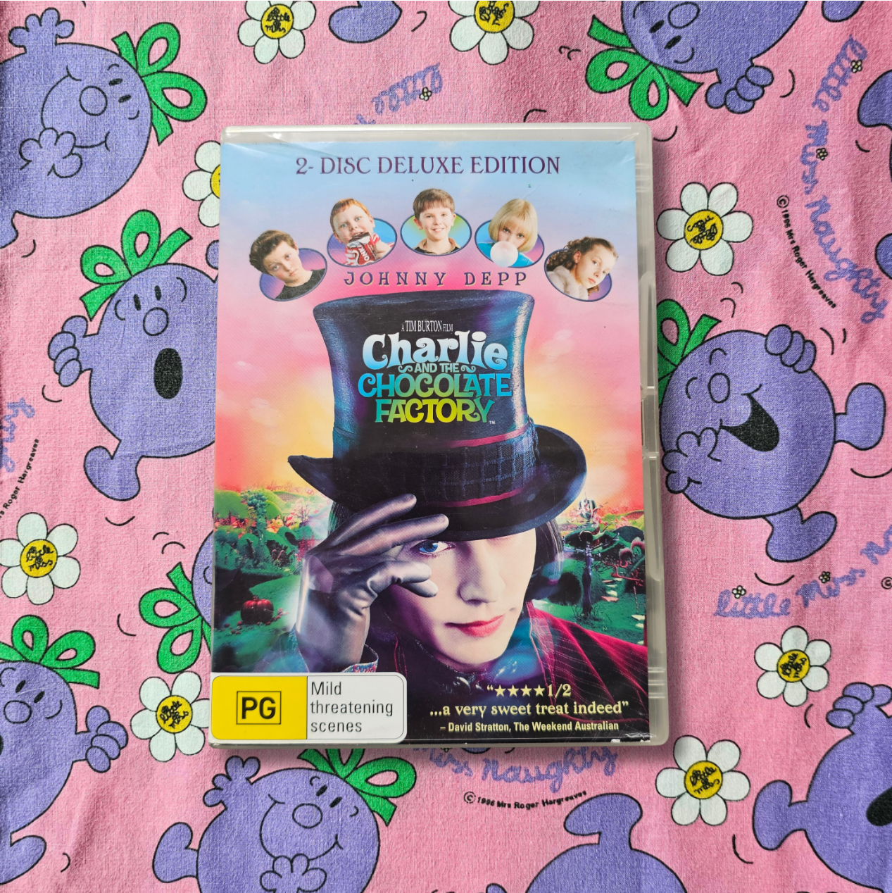 Charlie and the Chocolate Factory DVD (2005)