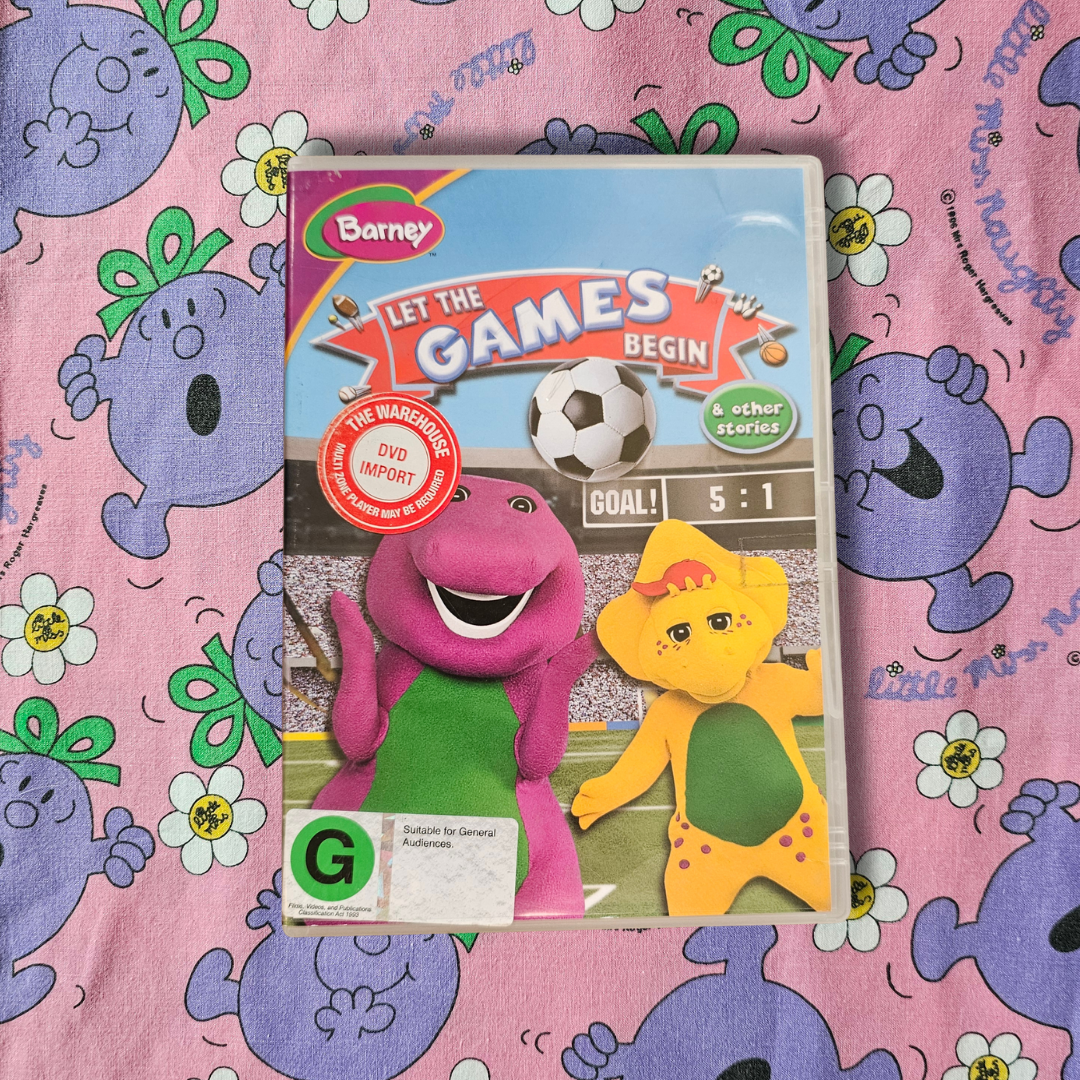Barney: Let the Games Begin DVD (2006)
