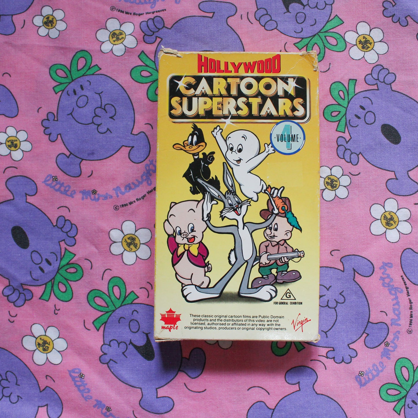 Hollywood Cartoon Superstars Vol 4 VHS (1989)