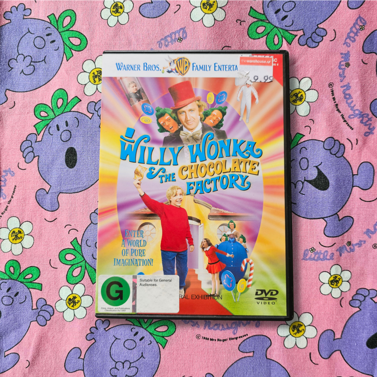 Willy Wonka & The Chocolate Factory DVD (1971)