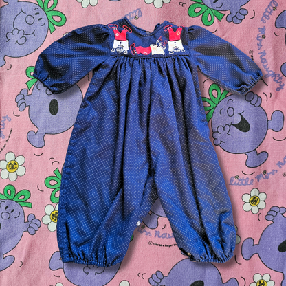 Vintage Linzi Bambini Onesie - Size 0