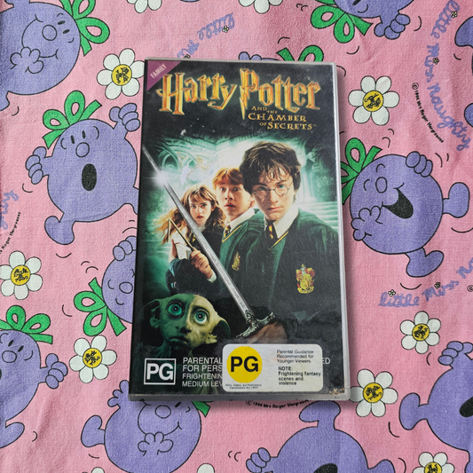Harry Potter and the Chamber of Secrets VHS (2002)