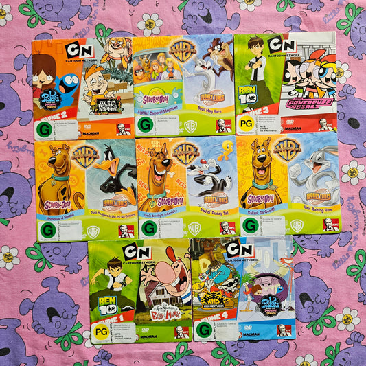 KFC Promo Cartoon Network DVDs (2008)