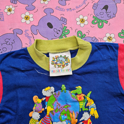 Vintage Aussie Themes Tshirt - Size 0