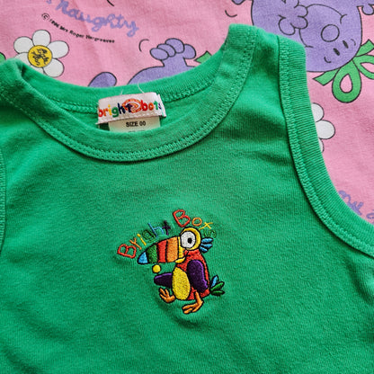 Bright Bots Singlet - Size 00