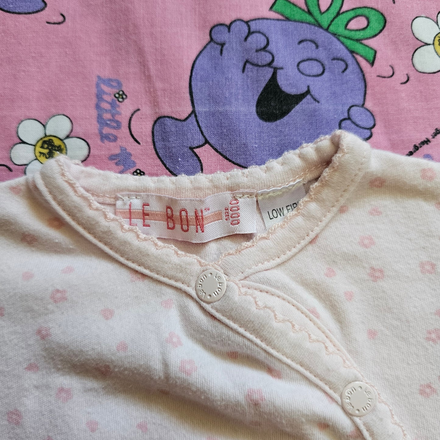 Vintage Le Bon Onesie - Size 0000