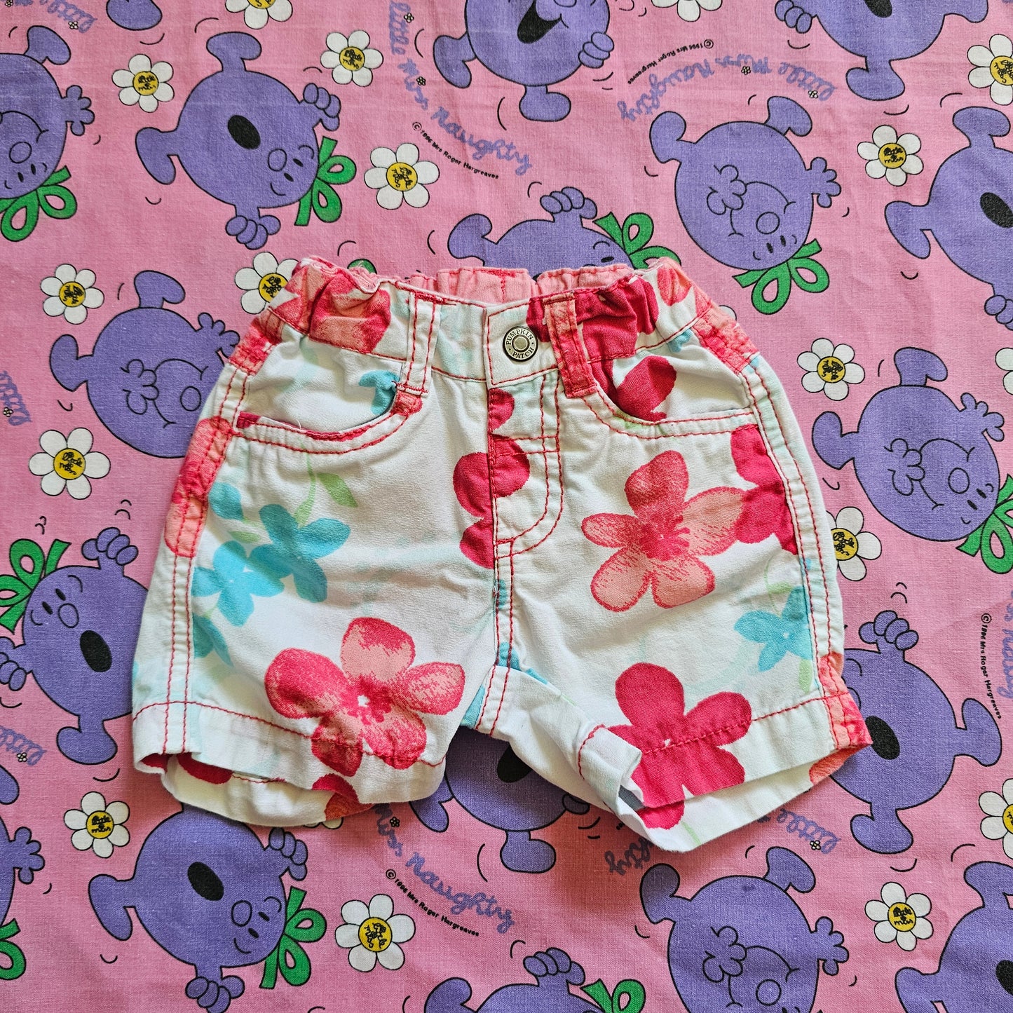 Vintage Pumpkin Patch Shorts - Size 0000
