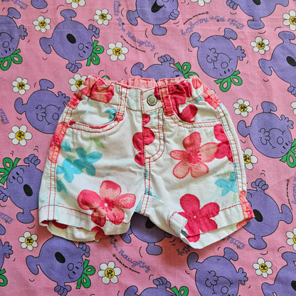 Vintage Pumpkin Patch Shorts - Size 0000