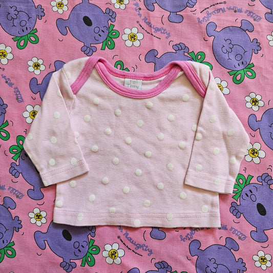 Vintage Teeny Weeny Long Sleeve - Size 0000