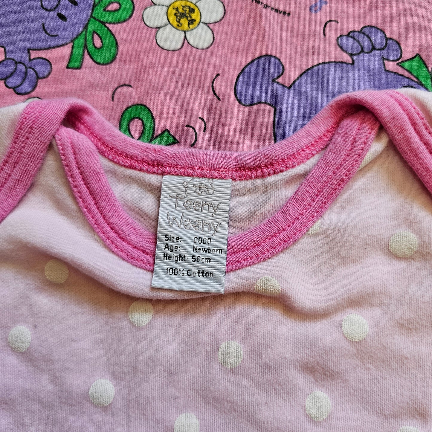 Vintage Teeny Weeny Long Sleeve - Size 0000