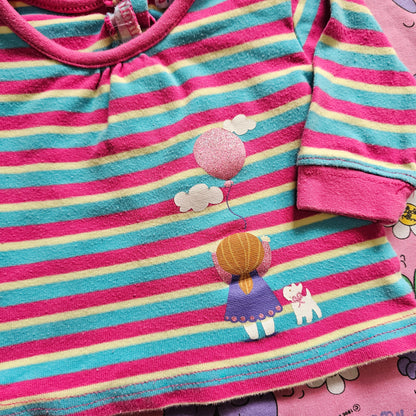 Bright Bots Long Sleeve - Size 000