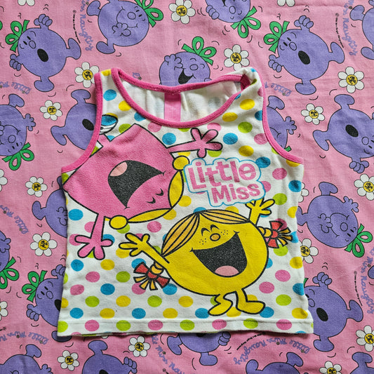 Little Miss Singlet - Size 2