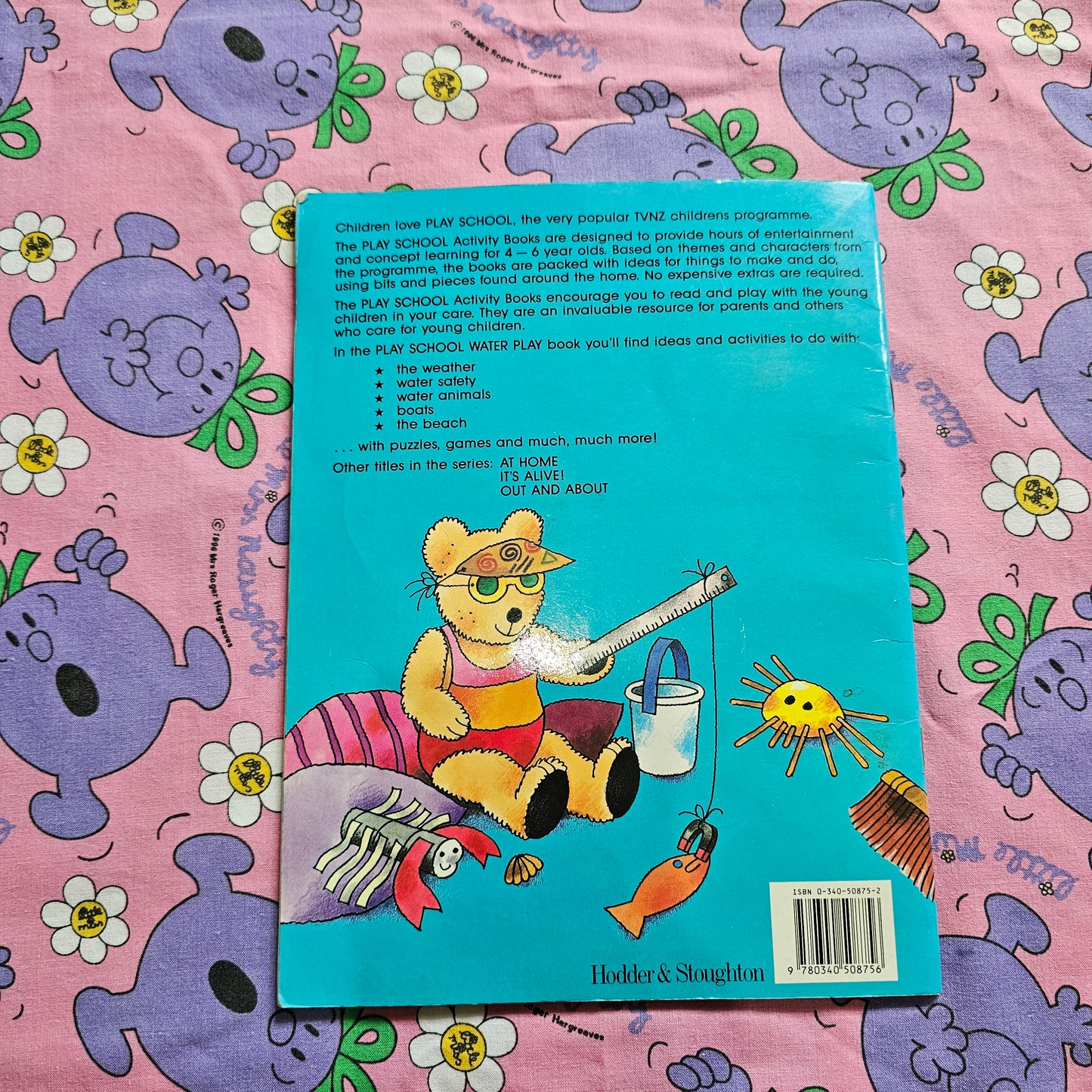 Playschool: Water Play Activity Book (1989)