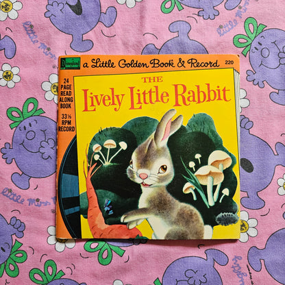 The Lively Little Rabbit Vinyl and Book Set (1971)