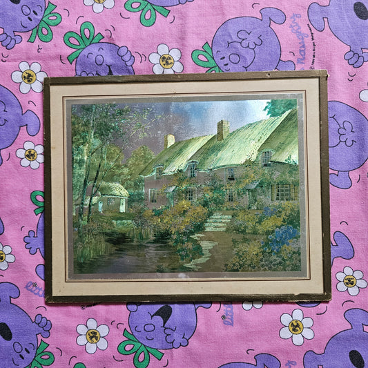 Cottage Dufex Print - F.J. Warren LTD (1980s)