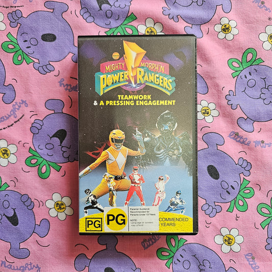 Mighty Morphin Power Rangers VHS (1994)