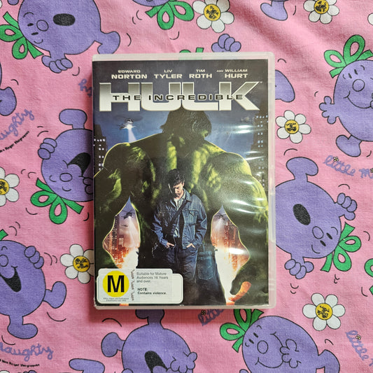 The Incredible Hulk DVD (2008)