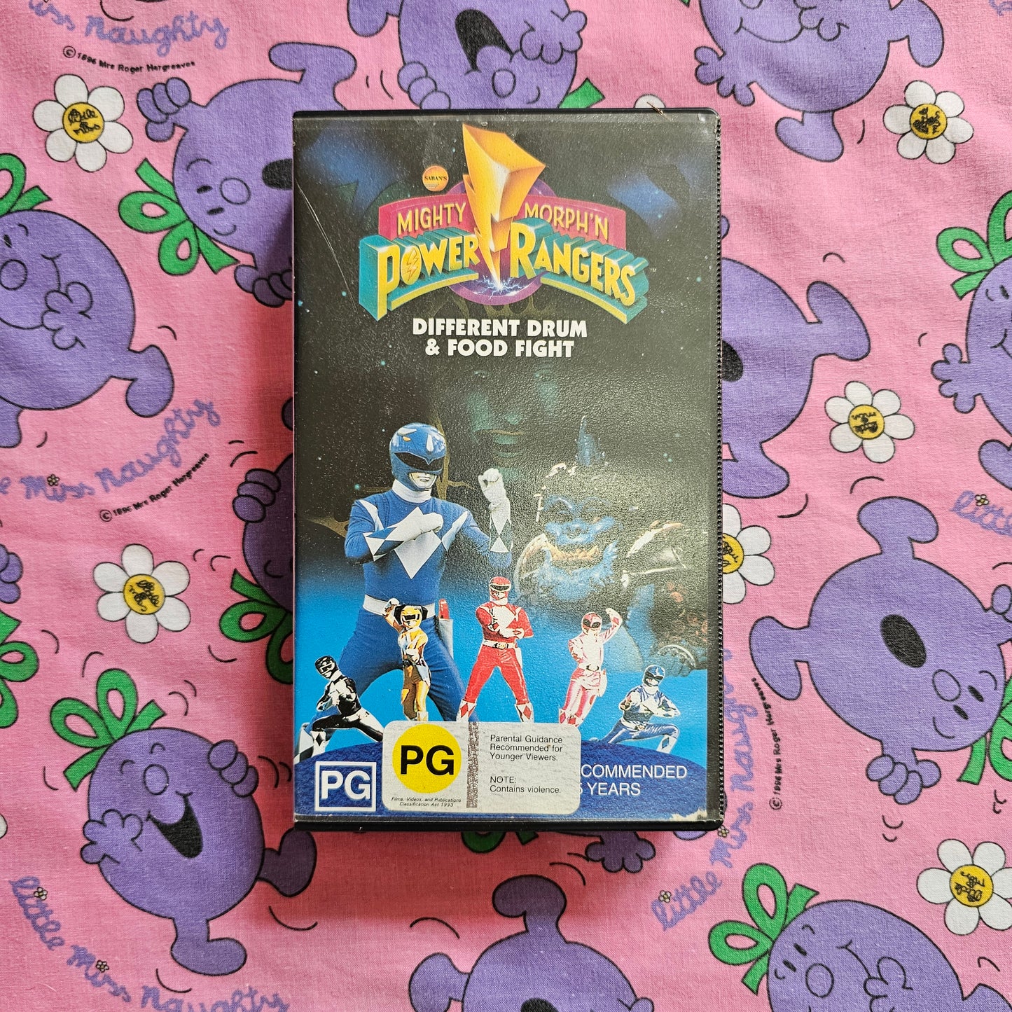 Mighty Morphin Power Rangers VHS (1994)