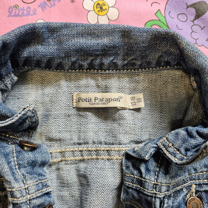 Petit Patapon Denim Vest - Size 1