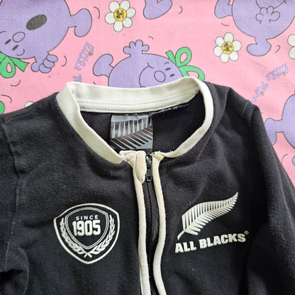 All Black Onesie - Size 1