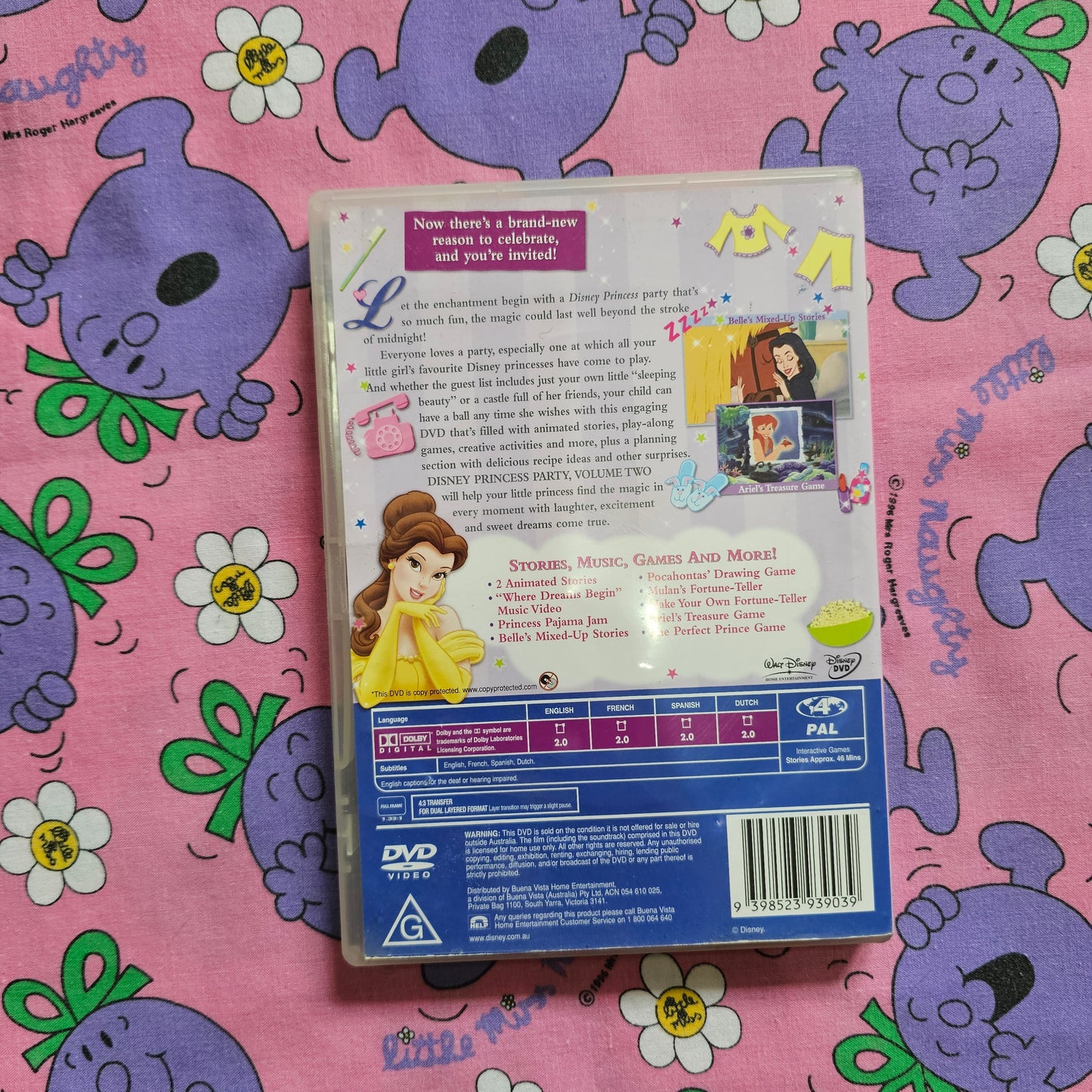 Disney Princess Party Vol 2 DVD (2005)