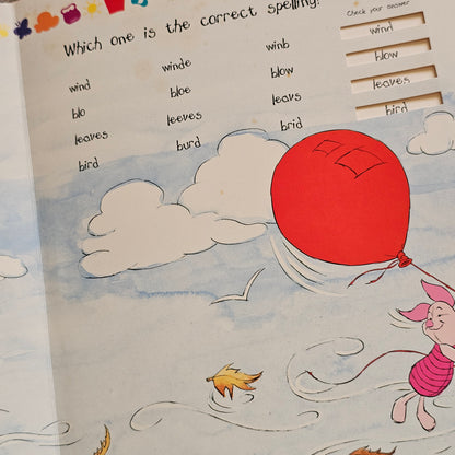 Winnie the Pooh: Pull the Tab and Learn Spelling Book (1999)