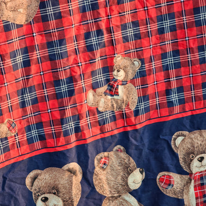Vintage Teddy Bear Duvet - Single
