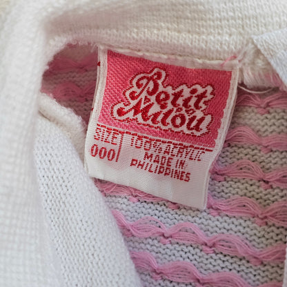Vintage Petit Milou Onesie - Size 000