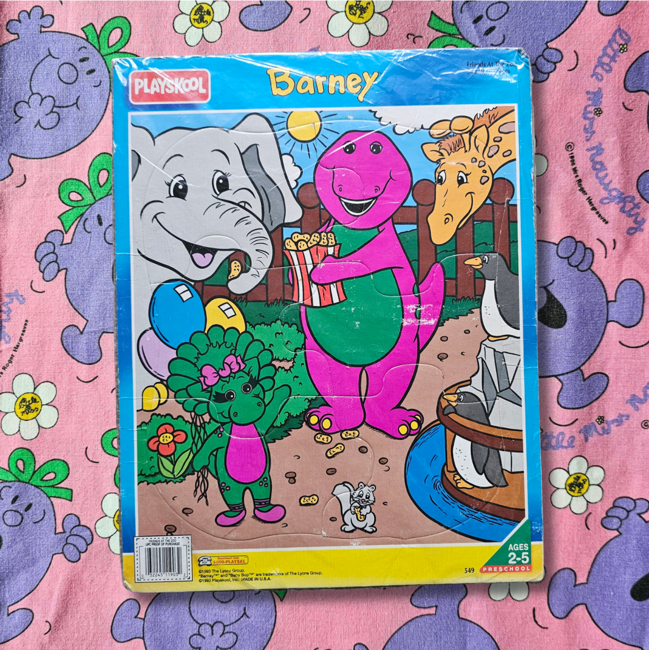Playskool Barney Puzzle (1995)
