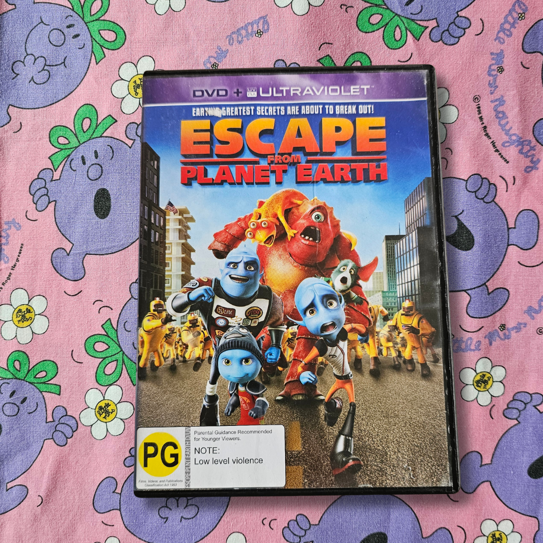 Escape from Planet Earth DVD (2013)