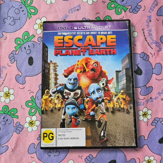 Escape from Planet Earth DVD (2013)
