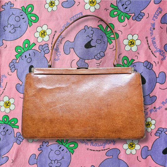 Vintage Leather Hermès Handbag (1950s)