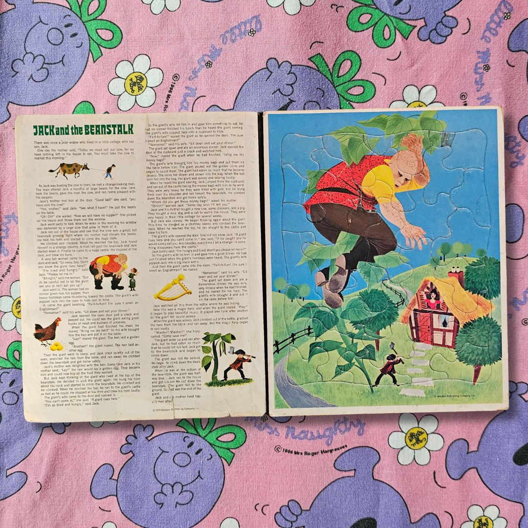 Vintage Jack and the Beanstalk + Story (1973)
