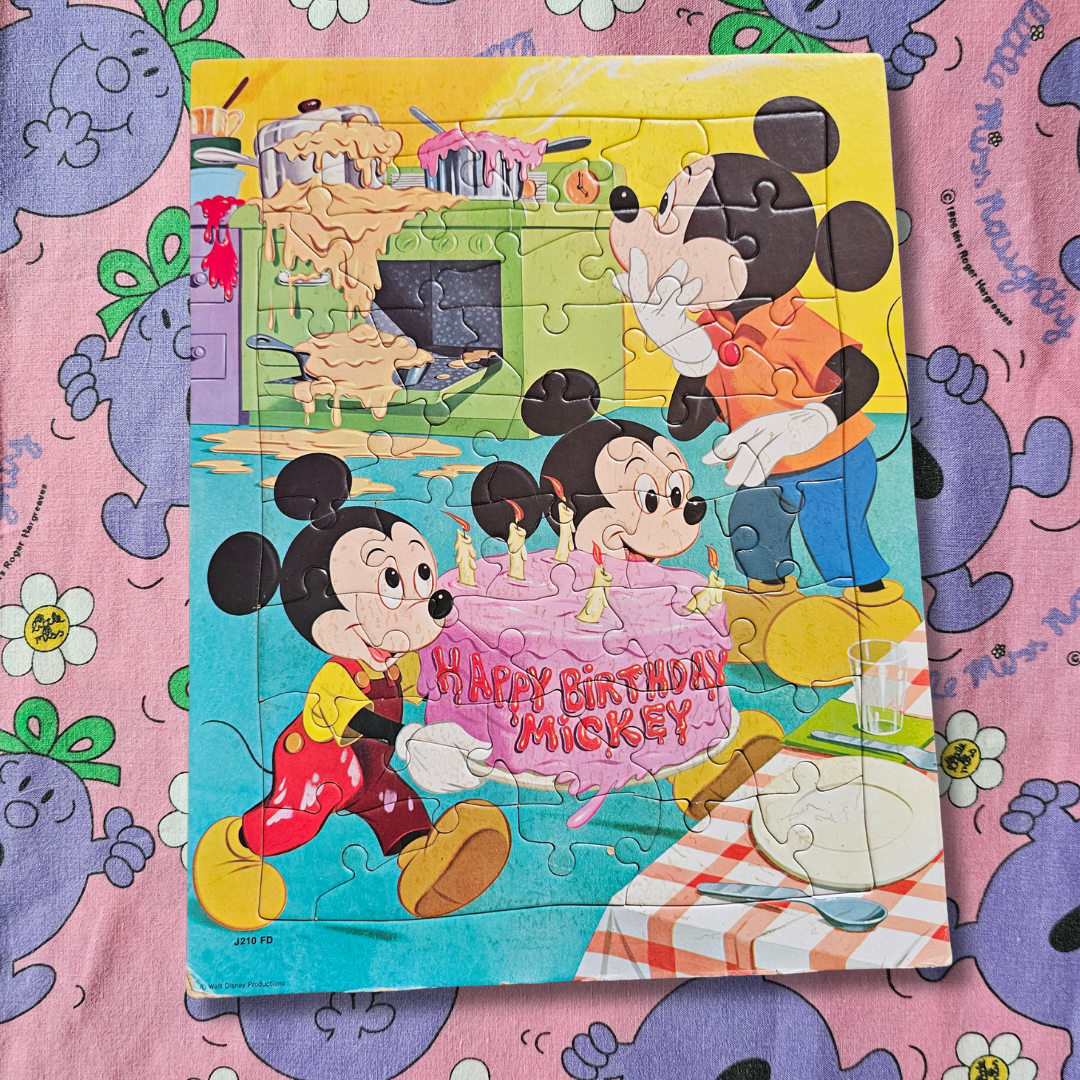 Happy Birthday Mickey Mouse Puzzle (1978)
