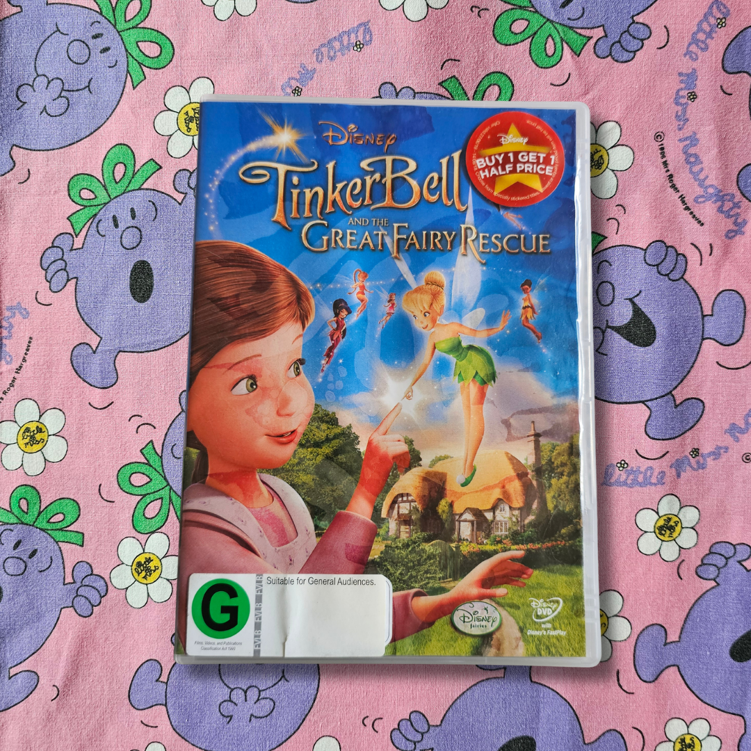 TinkerBell and the Great Fairy Rescue DVD (2010)