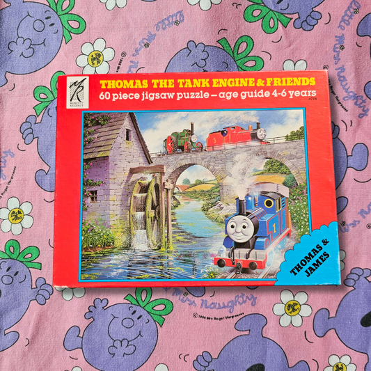 Thomas the Tank Engine & Friends: Thomas & James 60 Piece Puzzle (1986)