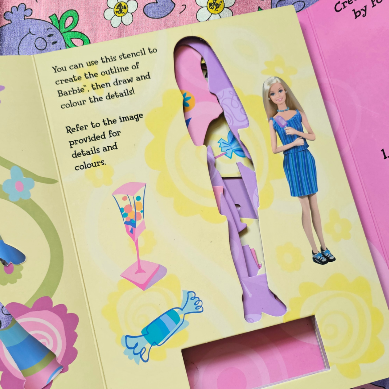 Barbie Stencil Book (2007)